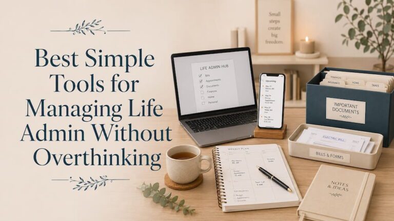 Life Admin Tools
