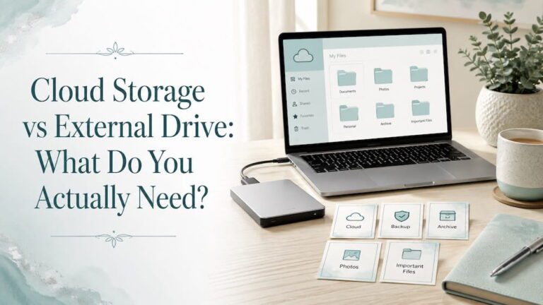 Cloud Storage vs External Storage