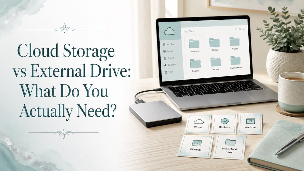 Cloud Storage vs External Storage
