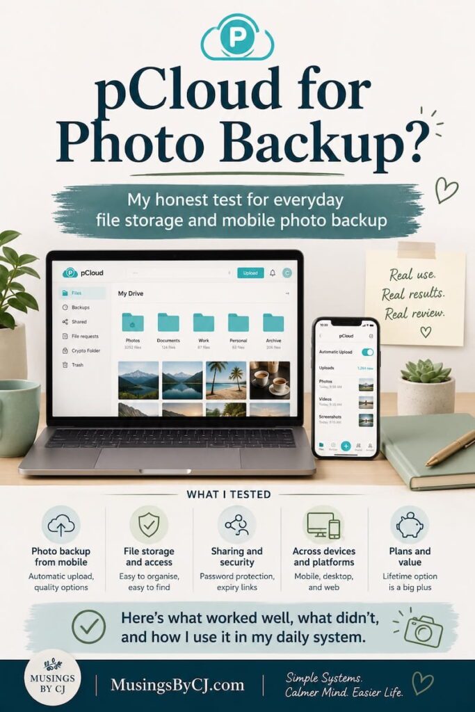 pCloud review for photo backup