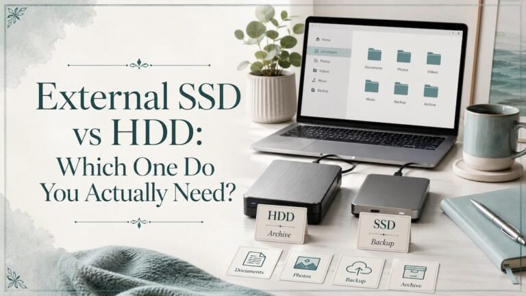 External SSD vs HDD